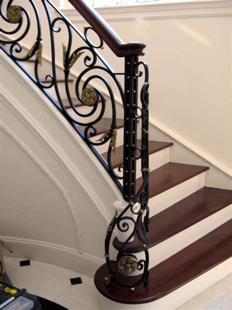 We specialize in wrought iron decorative items and structural iron work. Decorative Wrought Iron Newel Posts | Shelly Lighting