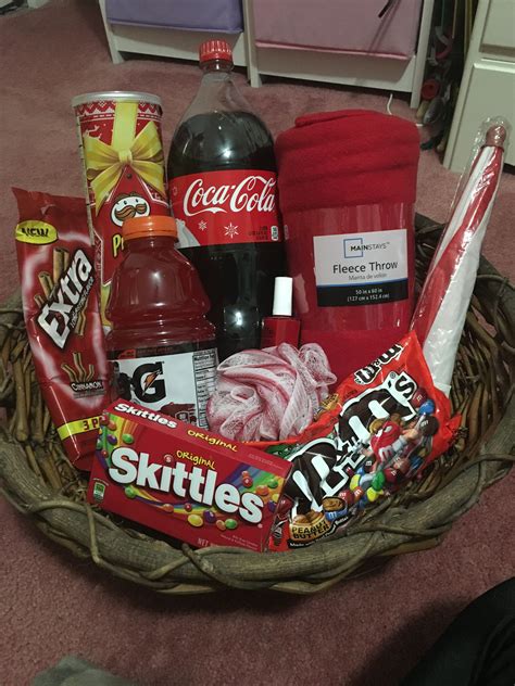Red Color T Basket Bff Birthday T Birthday T Baskets