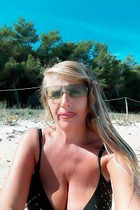 Free Mature Pictures Busty Italian Granny Mature Milf On The Beach