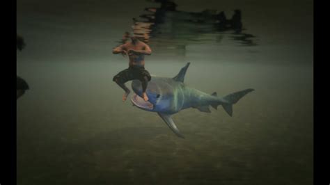 Grand Theft Auto V Playing As A Tiger Shark Ps Gameplay P Hd