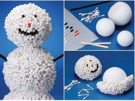 Muñecos De Nieve Con Diversas Técnicas Y Materiales Dale Detalles