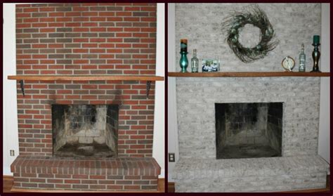 Fireplace Decorating Painting Brick Fireplace Ideas For The Diyer