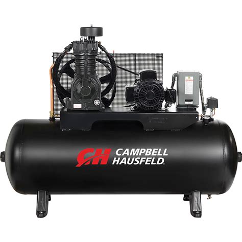 Free Shipping — Campbell Hausfeld Two Stage Air Compressor — 5 Hp 166