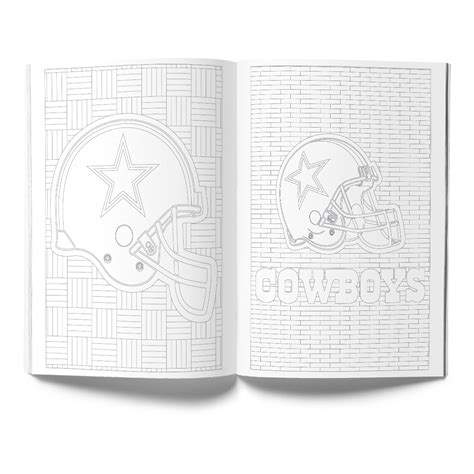 Dallas Cowboys Adult Coloring Book Shop The Musictoday Merchandise