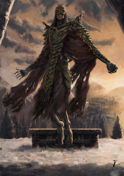 Elder Scrolls Dragon Priest By Isignrob On Deviantart