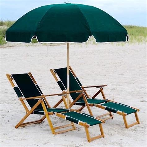 Beach Chair With Umbrella Attached