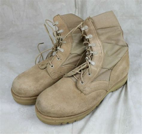 Altama Us Army Military Issue Desert Tan Combat Boots Hot Weather 9