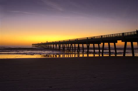 Free Images Beach Sea Coast Ocean Horizon Silhouette Boardwalk Sunrise Sunset Morning