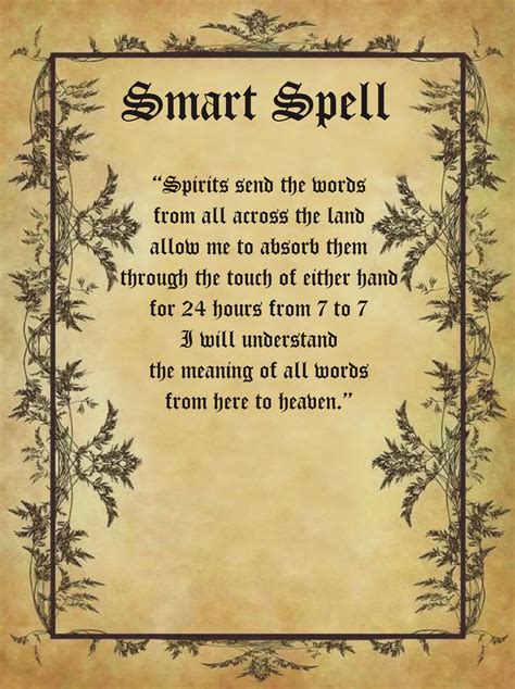 Smart Spell For Homemade Halloween Spell Book Halloween Spell Book