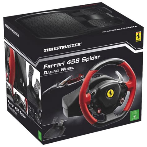 The steering wheel is made for the xbox one, but also works on the xbox series x and s. Thrustmaster Racing Wheel Ferrari 458 Spider Edition for Xbox One : Xbox One Specialty ...