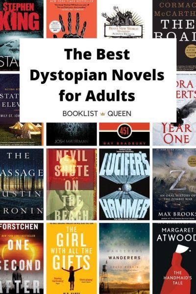 the best dystopian novels for adults to read booklist queen