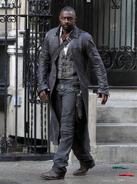 Idris Elba Looks Badass In Costume On The Set Of The Dark Tower In New