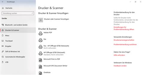 Standard Drucker In Windows 10 Festlegen