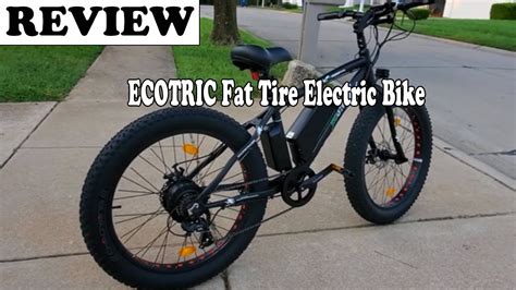 View the best fat tire electric bikes. ECOTRIC Fat Tire Electric Bike - Review 2020 - YouTube