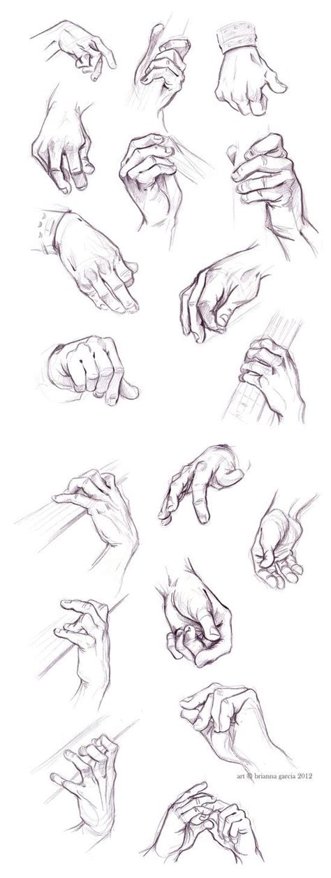 How To Draw Anime Hands Step By Step Drawing Guide By