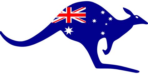Australie Kangourou Symbole Images Vectorielles Gratuites Sur Pixabay