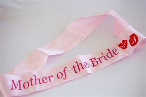 Flashing Sash Mother Of The Bride One Stop Wedding Shop