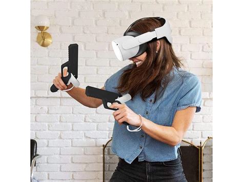 Vr Controller Gun Case Compatible With Oculus Quest 2 Touch Controller Grips Accessories For