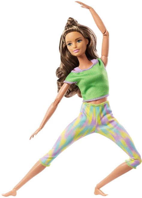 Barbie Lalka Gimnastyczka Made To Move Fitness Joga 3 Lalki