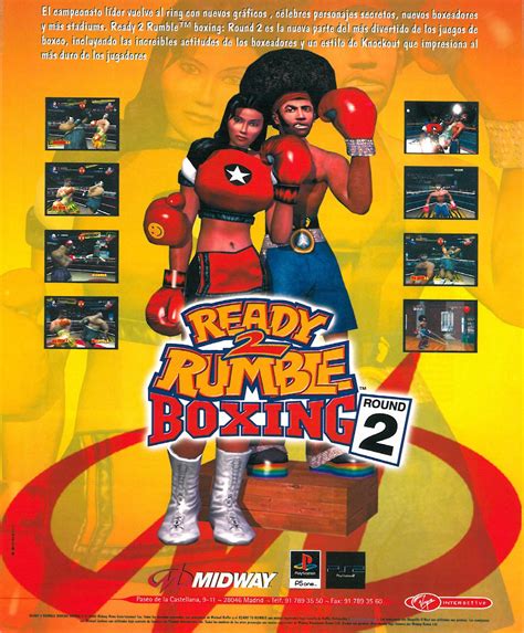 Ready 2 Rumble Boxing Round 2 Psx Cover