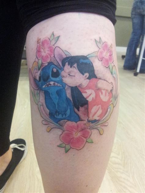Sweet Lilo And Stitch Tattoo Tattoomagz › Tattoo Designs Ink Works