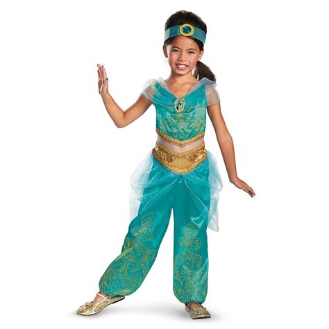 Disney Princess Jasmine Halloween Costumes For Girls