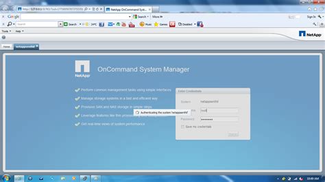 Remote Infrastructure Management Netapp On Command System Manager