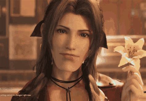 Aerith Gainsborough Ff7r  Aerith Gainsborough Ff7r Flower Discover And Share S