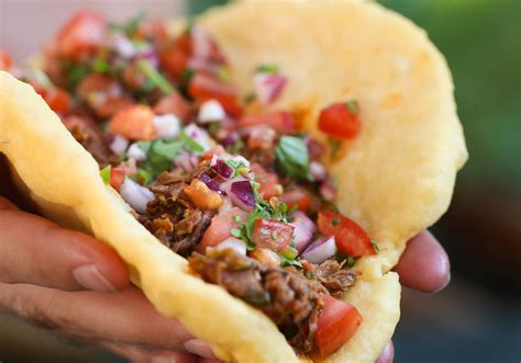 The Hungry Hounds— Sonoran Beef Fry Bread Tacos