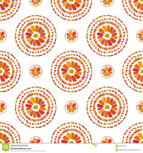 Sweet and elegant floral pattern in light beige background fabric can decorate your room with great dignity. Autumn Pattern. Retro Floral Circles Texture. Vector ...