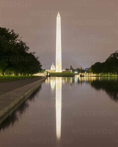 Washington Dc Reflecting Pool Washington Dc Washington Monument And