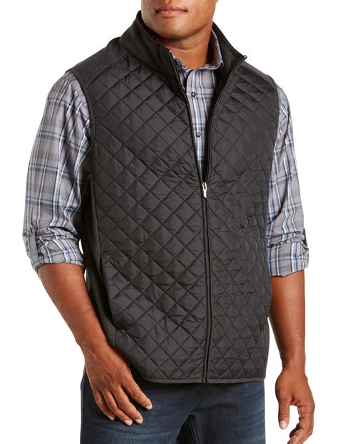 Oal Hill Men S Big And Tall Quilted Vest