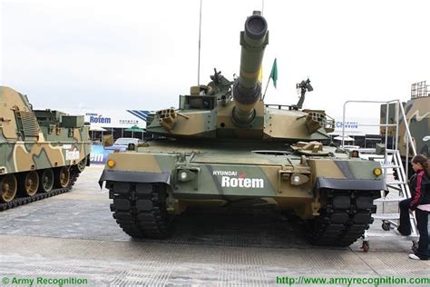 K1a1 Main Battle Tank Technical Data Sheet Pictures Video South Korea