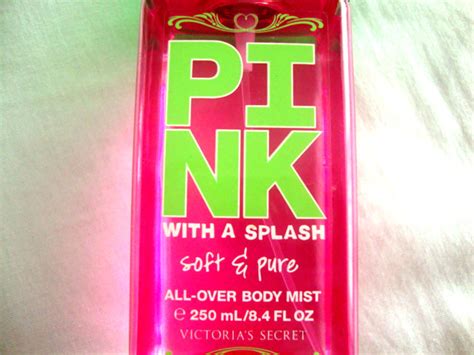 Victorias Secret Pink With A Splash All Over Body Mist Review