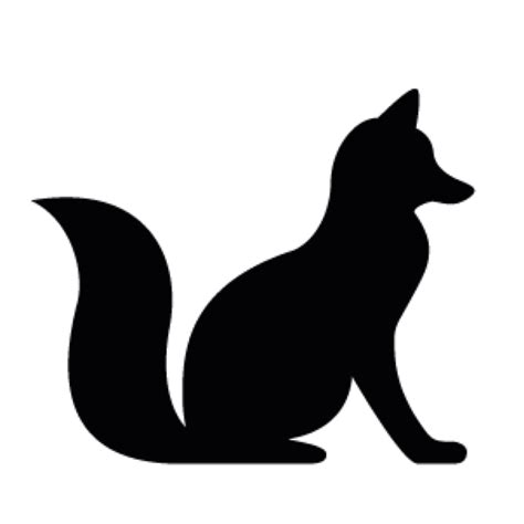 Image Result For Fox Stencil Pattern Fox Silhouette Animal