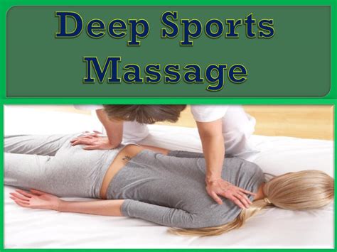 Deep Sports Massage By Dfwmassage Doctor Issuu