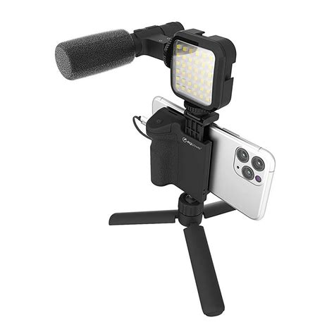 Digipower Like Me Goviral Vlogging Kit For Mobile Phone And Digital