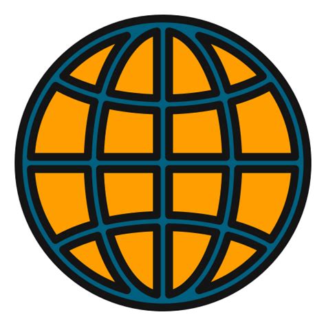 Globe Network Internet Free Icon Of Colored Business Management