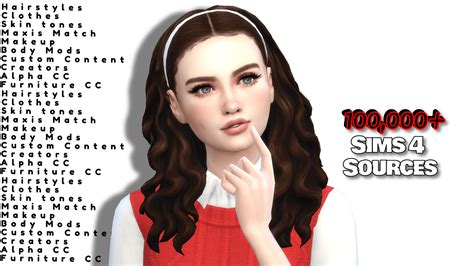 100000 Sims 4 Cc Finds Sources And Download Links 2023 — Snootysims