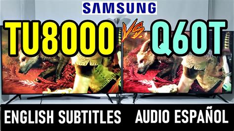 What's the difference between quantum dot and uhd? SAMSUNG TU8000 vs SAMSUNG Q60T: Crystal UHD vs QLED Dual ...