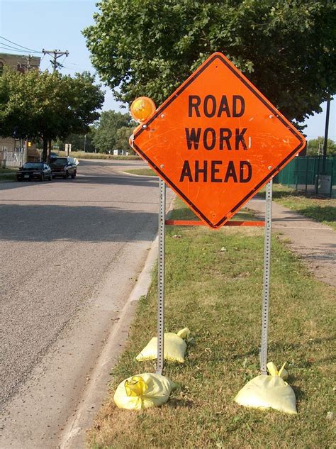 Road Work Ahead 1 Free Photo Download Freeimages