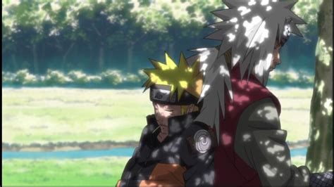 Naruto And Jiraiya Under A Tree