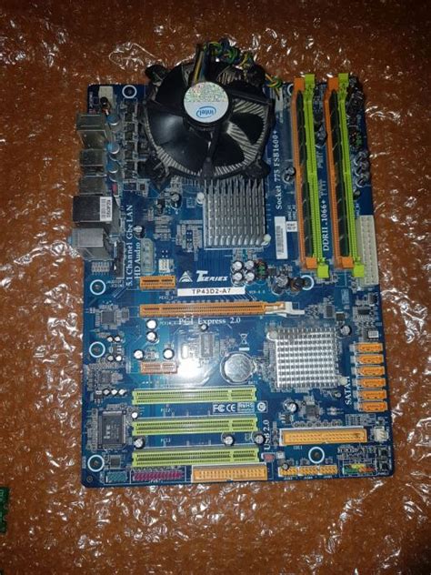 Biostar Tp43d2 A7 Intel Core 2 Duo E8400ati Radeon Hd6670 4gb Ddr3
