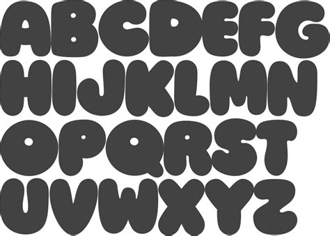 Letras Gordas Lettering Alphabet Fonts Lettering Fonts Lettering The Best Porn Website