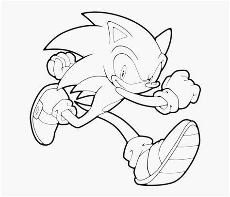 Sonic Jumps Coloring Page Kids Play Color Sonic Coloring Pages Images