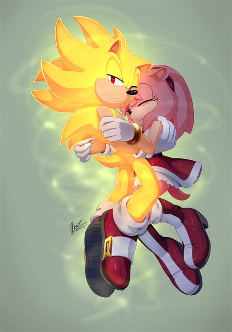 Youll Always Be Safe By Myly14 On Deviantart Sonic And Amy Sonic