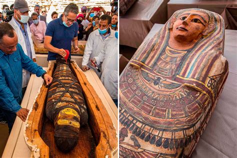 Archaeologists Open Ancient Egyptian Tombs To Find 50 Mummies With