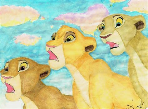 Kula Tama And Nala By Mallomar The Lion King Fan Art 35461027