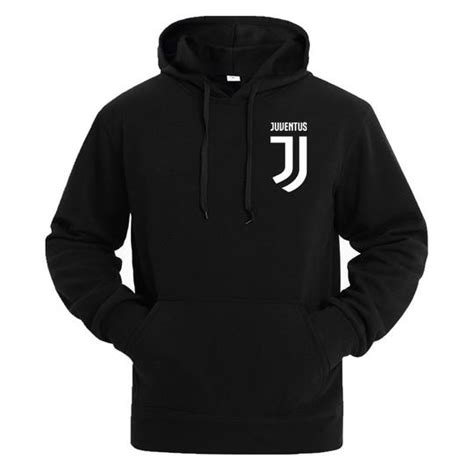 2018 Brand Juventus Print Sportswear Men Hoodies Pullover Hip Hop Flee