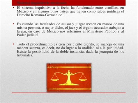 Sistema Inquisitivo Y Acusatorio Penal En México